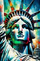 The Statue of Liberty - Pop Art