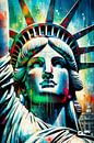 The Statue of Liberty - Pop Art by Andreas Magnusson thumbnail