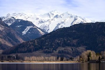Berglandschap Oostenrijkse Alpen van Piet Hein Schuijff