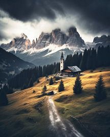 Chapel in the mountains