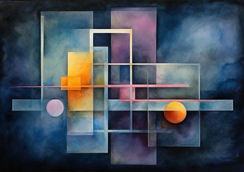 Watercolour Abstract 10391