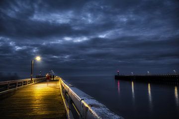 The Pier, after sunset by Rudi Everaert