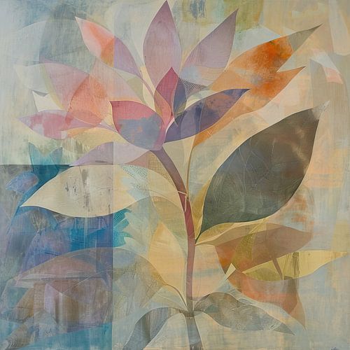 Tuin Schilderij Bladeren