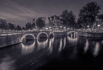 Amsterdam en noir et blanc
