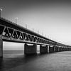 The Oresund bridge in black and white by Henk Meijer Photography