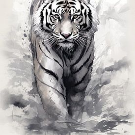 Tiger | Tiger by ARTEO Paintings