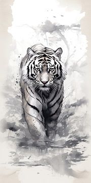 Tiger | Tiger by ARTEO Paintings