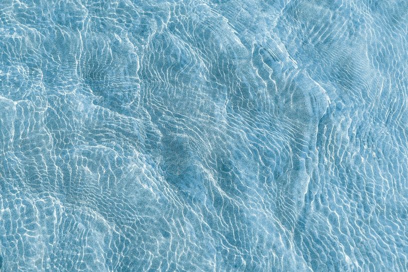 Golf van Rust Abstracte Watertextuur van Femke Ketelaar