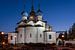 Cathédrale de Kazan, Russie, la nuit. sur Daan Kloeg