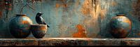 Roest | Stilleven met Vogel | Roest van Kunst Kriebels thumbnail