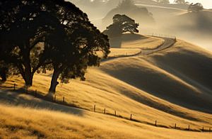 Morgennebel im Herbst