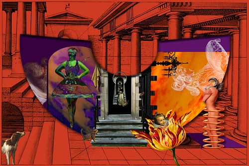 BALLERINA van Atelier Kunst en Ko