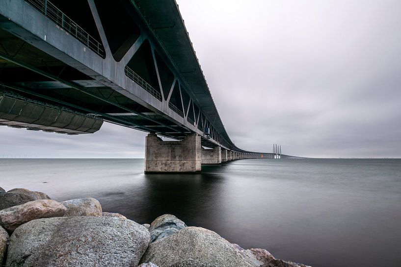 Die Öresundbrücke von Malmö aus gesehen von Gerry van Roosmalen