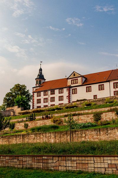 Château de Wilhelmsburg dans la lumière d'automne par Oliver Hlavaty