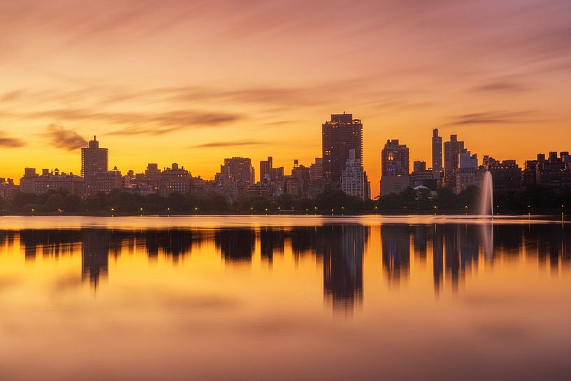 Sunrise Central Park New York City - USA by Marcel Kerdijk