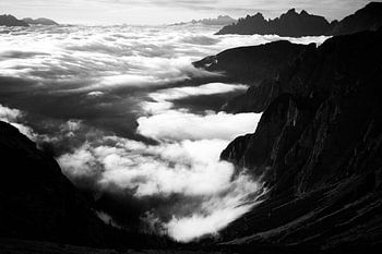 Au sommet de la montagne