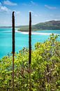 Whitehaven strand op de Whitsundays in Australië van Troy Wegman thumbnail