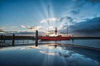 Sonnenuntergang in Harlingen