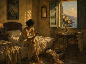 Last Evening in Positano – Mediterranean Wall Art