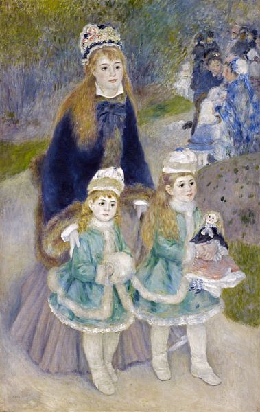 August Renoir. De wandeling van 1000 Schilderijen