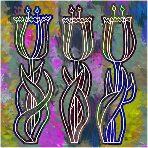 les Tulipes exubérantes