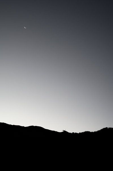Silhouette Kanzelwandbahn von Marcel Rieck