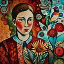 The boy selling flowers by Jan Keteleer (JanKé): A Journey Beyond the Canvas thumbnail