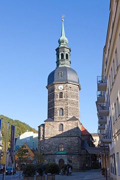 Johanneskirche in Bad Schandau (Saksisch Zwitserland / Elbsansteingebirge) van t.ART