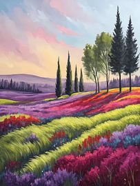 Das Flüstern des Painted Valley von Artistic