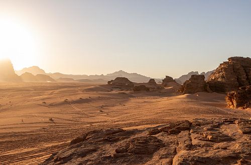 Sunset in Wadi Rum