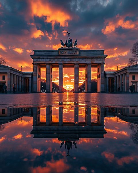 Berlin von fernlichtsicht