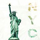NYC - Lady Liberty par Hannes Cmarits Aperçu