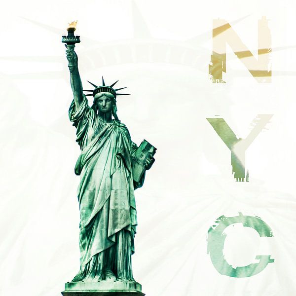 NYC - Lady Liberty par Hannes Cmarits