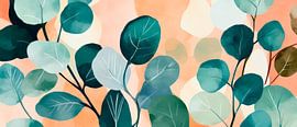 Leaves pattern by Poster Art Shop