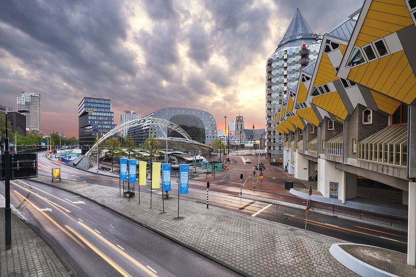 Centrum Rotterdam von Luc Buthker