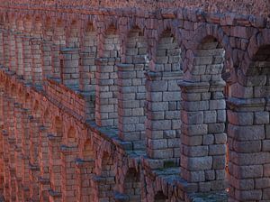 Aqueduc, Ségovie, Castilla y León, Espagne, Europe