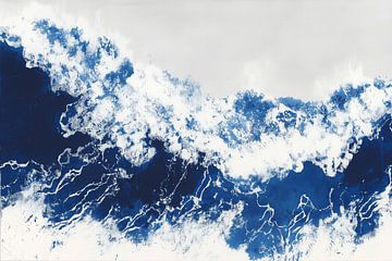 Abstract Ocean Current Horizon