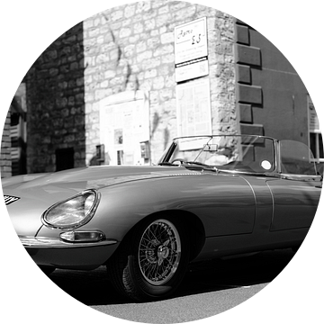 Jaguar E-Type sportscar van Atelier Liesjes
