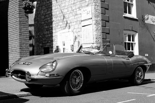 Jaguar E-Type sportscar van Atelier Liesjes