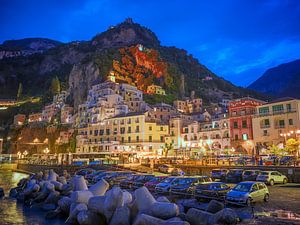 Amalfiküste - Amalfi am Abend