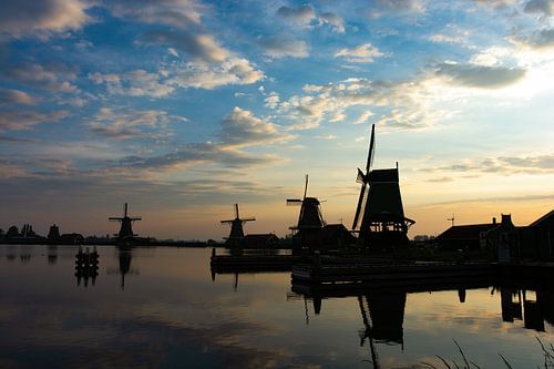 Zaanse Schans-Silhouetten