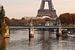 Eiffeltoren in Parijs, Frankrijk van Rob van der Teen