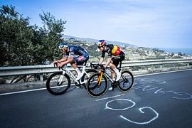 Mathieu und Wout in Mailand-Sanremo von Leon van Bon