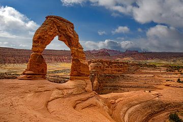 Arches National park en Canyonlands, Utah USA van Gert Hilbink