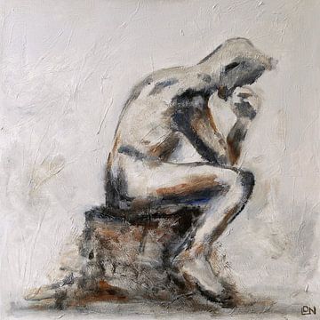 De denker, het beeld van Rodin