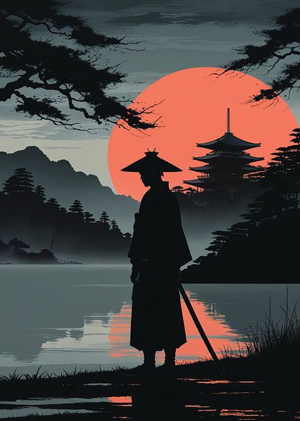 Der einsame Samurai von Faqih Akbar