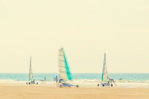 Three Beach zeiler van Michael Schulz-Dostal