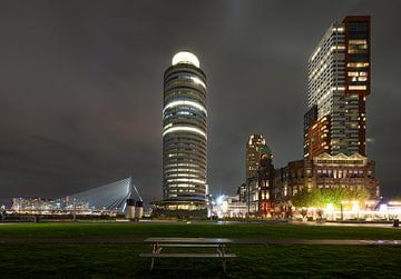 Kop van Zuid in Rotterdam van Peter Bartelings