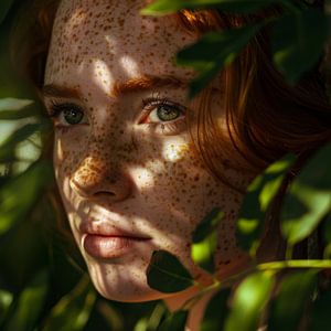 Natural beauty: Portrait of a woman