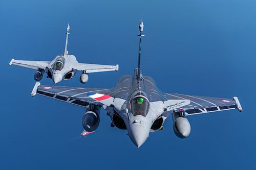 Rafale Solo Display Team 2022 boven Griekenland.